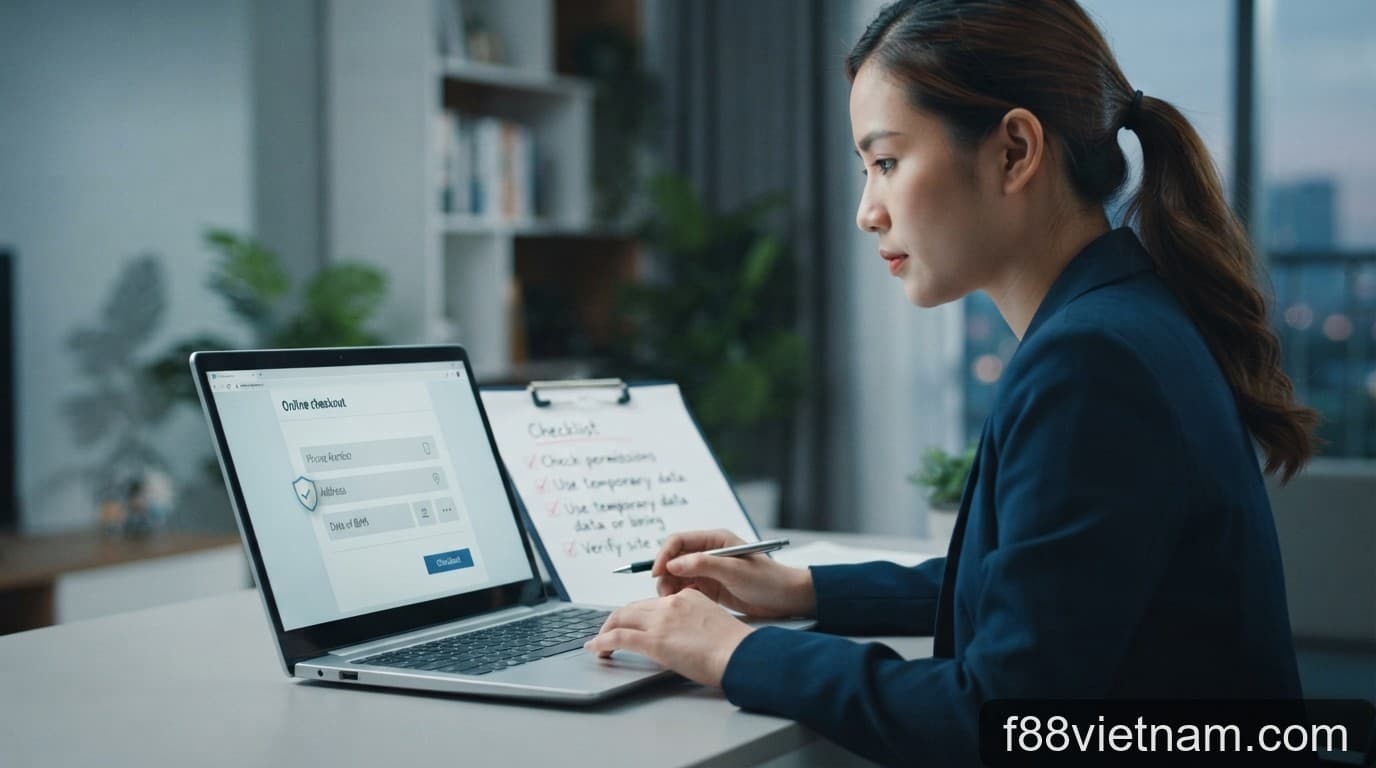 Tối thiểu hóa dữ liệu khi giao dịch trực tuyến: Checklist cho người dùng 2026