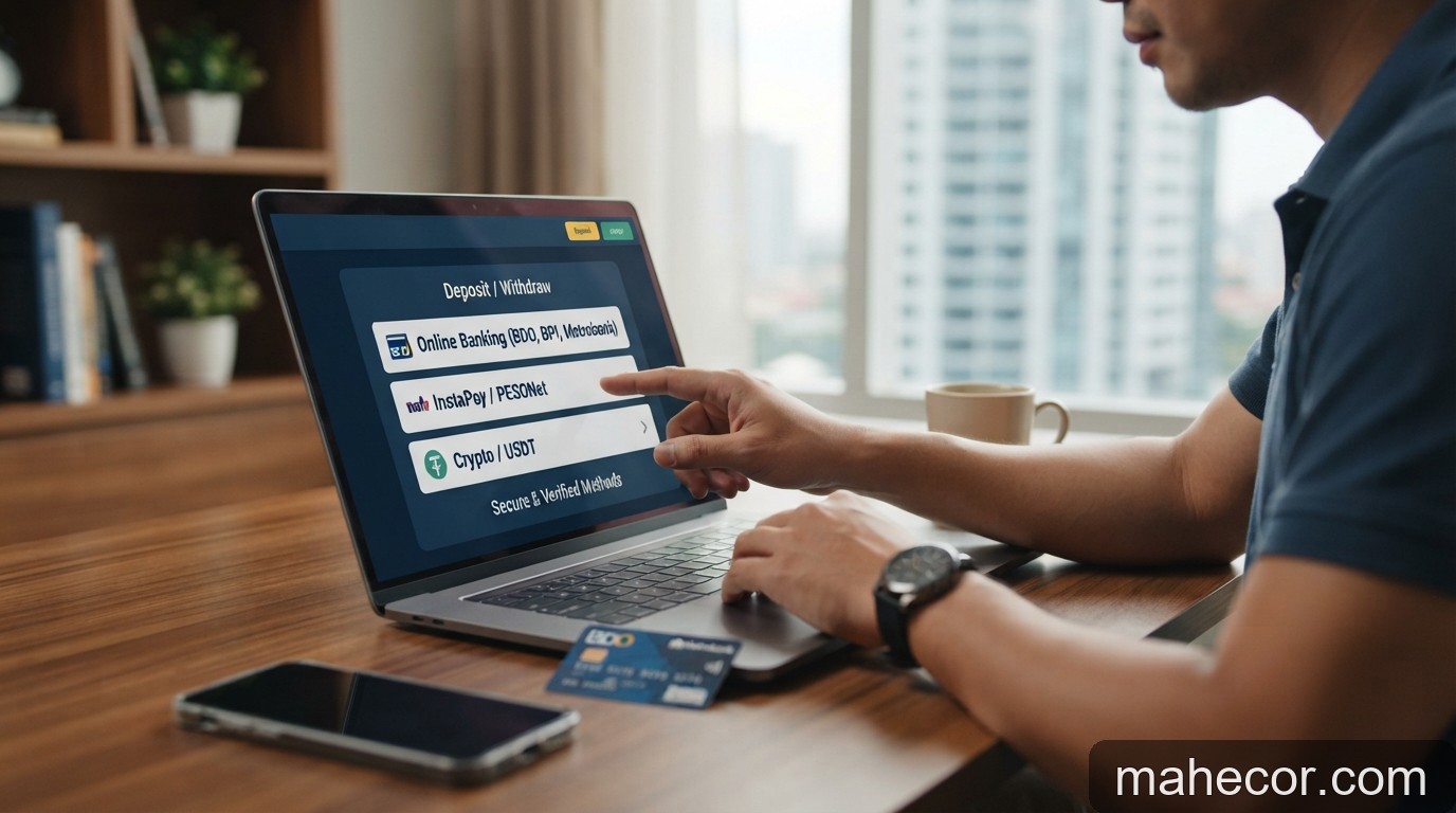 Hướng dẫn nạp rút tiền sòng bạc trực tuyến tại Philippines tháng 8/2026: Giải pháp thay thế sau khi ngắt kết nối ví điện tử